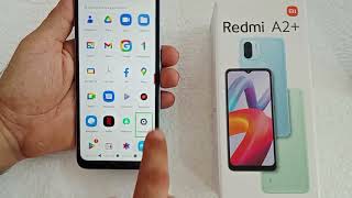 comment désactiver le mode TalkBack dans Redmi A2 plus [upl. by Wylma]