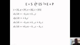 Enzyme Kinetics with MATLAB 1 [upl. by Adnoluy575]