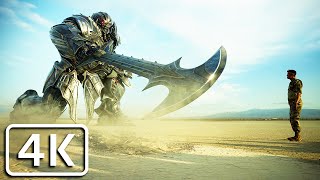 Transformers The Last Knight  Megatron and his Team 4K [upl. by Aysan]