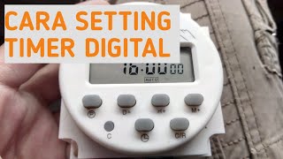 CARA SETTING TIMER DIGITAL [upl. by Nauwtna]