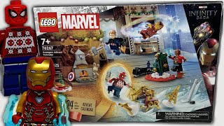 2023 LEGO Marvel Advent Calendar REVIEW [upl. by Eniar]