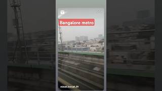 Bangalore metro journey metro journeyvideos [upl. by Kuhlman]