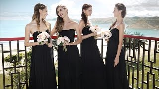 Say Yes to Black Bridesmaid Dresses [upl. by Hagan]