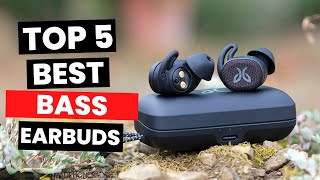 Top 5 Best Bass Earbuds 2024 [upl. by Nnylrats22]