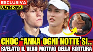 🔴 JANNIK SINNER E ANNA KALINSKAYA  FAN SOTTO CHOC DOPO LA RIVELAZIONE DEL TENNISTA quot ANNA SI [upl. by Sumahs]