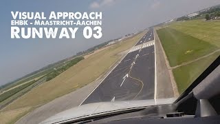 Short final turn to land with a jet [upl. by Ely]