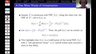 ACST3060 RiskAdjusted Premium Principle [upl. by Ramgad]