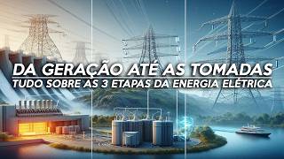 O Ciclo da ELETRICIDADE Geração Transmissão e Distribuição Desvendando o Caminho da ELETRICIDADE [upl. by Goltz]