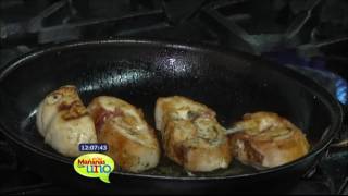 Aprende a preparar saltimbocca de pollo italiano [upl. by Hctud529]