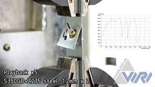 Grabber Flat Pan Head 48x19 screw shear test for light steel framing industry [upl. by Chanda272]