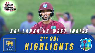 2nd ODI  Highlights  West Indies Tour Of Sri Lanka  23rd October 2024 [upl. by Eliza]