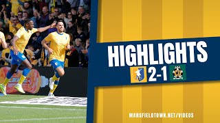 Mansfield Town v Cambridge United Highlights [upl. by Diva481]