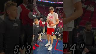 Boban Marjanovic Vs Baby Gronk shorts [upl. by Ulu]