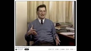 Clip Physicist David Bohm On Consciousness and Implicate Order [upl. by Ehlke]