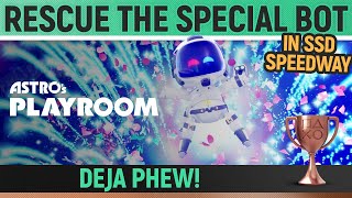 Astros Playroom  Special Bot Location in SSD Speedway  Deja phew 🏆 Trophy Guide [upl. by Anihsit733]