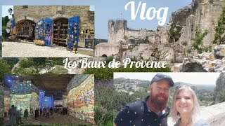 ☀Vlog Les Baux de Provence Les Carrieres de Lumieres Bienvenueenprovence [upl. by Nappy]