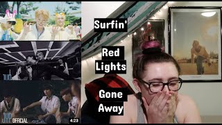 Stray Kids  Surfin Red Lights amp Gone Away MV Reaction [upl. by Aikemit297]