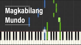 Magkabilang Mundo  Jireh Lim  Piano Tutorial Arranged By Heide Abot [upl. by Nylitak112]