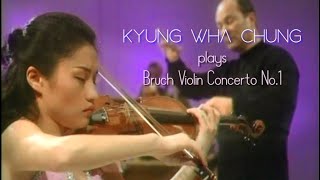 Kyung Wha Chung plays Bruch violin concerto No1 1974 [upl. by Savvas329]