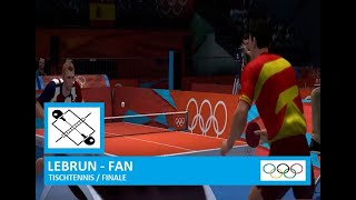 🏅 Felix Lebrun  Zhendong Fan  TISCHTENNIS  Finale  OLYMPIA 2024 [upl. by Dewain]