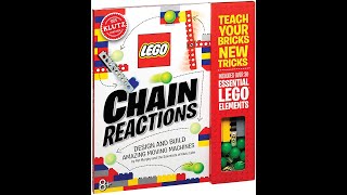 Klutz Lego Chain Reactions Science amp Building Kit Age 8 [upl. by Yoreel]