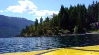 MINI MAX HYDROPLANE Sproat lake [upl. by Inalem]