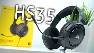 Corsair HS35  Das ERSTE Preis Leistungs Gaming Headset von Corsair [upl. by Kirtley]