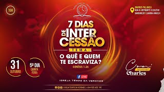 Irmão WAUKENY MIEZI  7 DIAS DE INTERCESSÃO–O QUÊ E QUEM TE ESCRAVIZA 5º Dia  Qfeira 311024 [upl. by Radmen]