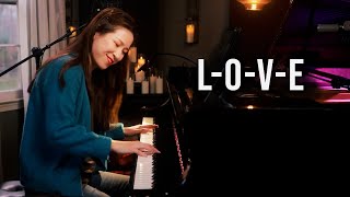 L O V E Jazz Piano by Sangah Noona [upl. by Bo]