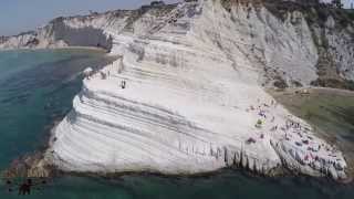 Drone in volo riprese aeree  Scala dei Turchi quotReloadedquot [upl. by Shandee]