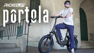 Portola Folding Ebike  Ride1Up [upl. by Prudhoe]