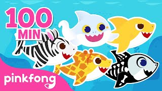 Baby Shark Which Animal did you Turn Into  Kids Stories amp Songs  Compilation  Pinkfong for Kids [upl. by Dermot]