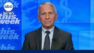 Recent studies on mask efficacy can be ‘very misleading’ Anthony Fauci  This Week [upl. by Ddal]