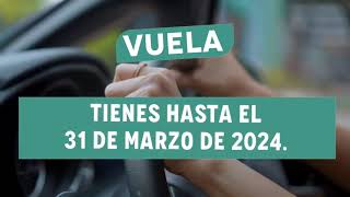 Vuela y haz tu refrendo 2024 ¡Tienes hasta el 31 de marzo [upl. by Ohce691]