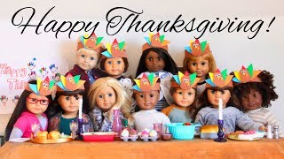 What We Are Thankful For American Girl Doll Stopmotion [upl. by Llertnek]