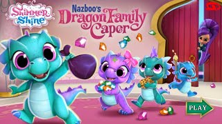 Shimmer and Shine Nazboos Dragon Family Caper  Nick Jr Games [upl. by Nalniuq]