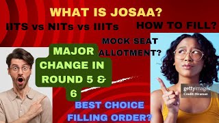 WHAT IS JOSAAWHAT IS MOCK SEAT ALLOTMENTWHAT ARE ROUNDS IN JOSAAJOSAA 2024 Latest updates [upl. by Copland]