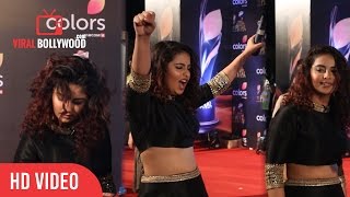 Funny Avika Gor Masti At Golden Petal Awards 2017  Funny Moment With Media  Kaun Banega Crorepati [upl. by Refeinnej595]