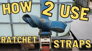 How to use ratchet Straps [upl. by Asiralc]