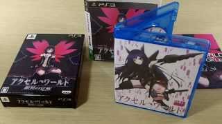 Accel World Ginyoku no Kakusei Limited Edition PS3 Retro Unboxing [upl. by Eiralih]