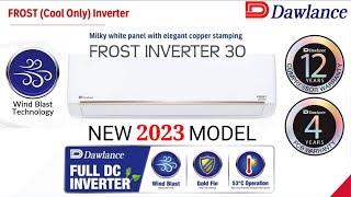 Dawlance Frost Inverter 30  Wind Blast Full DC Inverter  Latest 2023 Model  Price In Pakistan [upl. by Wichman]