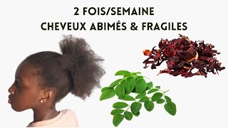 Fortifiez vos Cheveux Naturellement  Le Duo Moringa amp Hibiscus [upl. by Kirsti]