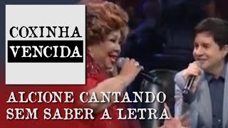 Alcione cantando com Xororó sem saber a letra [upl. by Mhoj574]