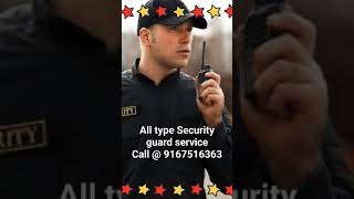 Security guard services for nquiry cal 9167516363 [upl. by Ecnerol508]