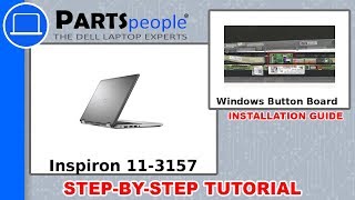 Dell Inspiron 113157 P20T003 Windows Button Board HowTo Video Tutorial [upl. by Amles]