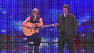 Australias Got Talent 2013  Auditions  Misdivine amp Yo Bro Hit A Low Note [upl. by Iem]