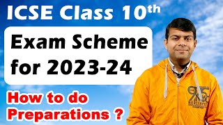 ICSE Class 10th 2024 Exam Scheme  How to Study for Board Exams [upl. by Ahsya]