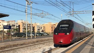 Arrivo di Italo treno a Bisceglie con un annuncio molto particolare [upl. by Ezechiel]