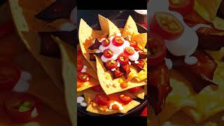 Nachos shorts animeart foodart nachos [upl. by Eslek]