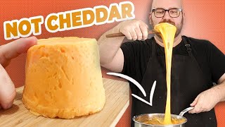 Make INCREDIBLY MELTABLE Vegan CHEDDAR SLICES at HOME [upl. by Sorac]